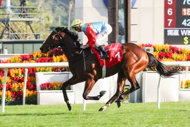 Ka Ying Rising closer to Hong Kong record for most consecutive wins with BOCHK Private Banking Jockey Club Sprint win
