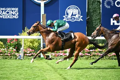 Calandagan proves he's the leader of the division in King George VI and Queen Elizabeth