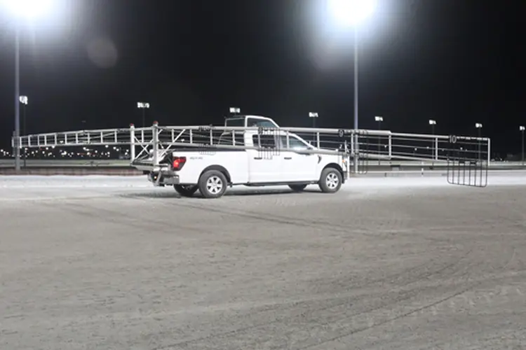 Meadowlands starting gate 2-15-25