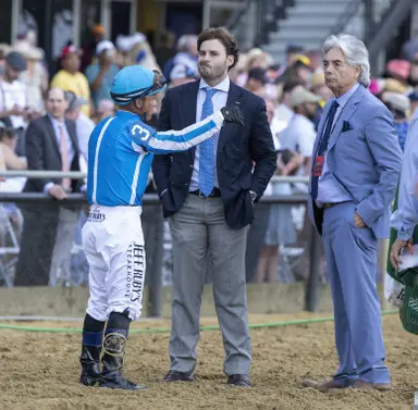 Preakness: Mage lost position, couldn't catch up to National Treasure, Blazing Sevens