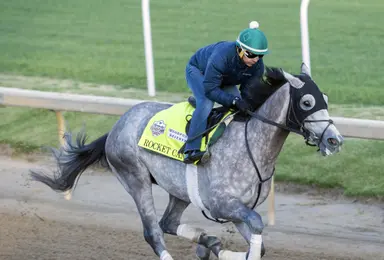 2023 Kentucky Derby Clocker Report: Rocket Can works in blinkers