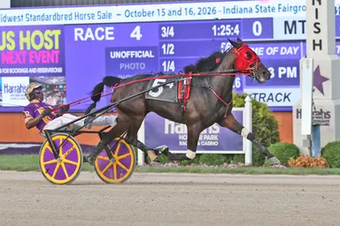 Harrah's Hoosier Park:  For Dayze, Bluebird Kazoom deliver in Indiana Sire Stakes