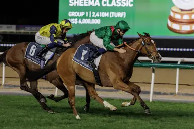 Dubai: Calandagan wins fifth straight Group 1 in Sheema Classic