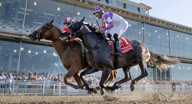 Emerging Market’s rally gains him Louisiana Derby win and 100 Kentucky Derby points