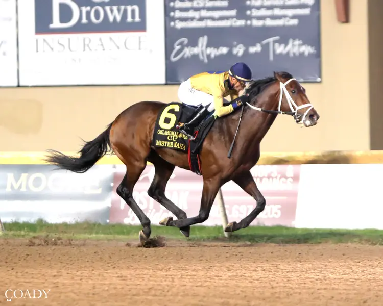 MISTER OMAHA - Oklahoma Classics Cup Handicap - Powered by FanDuel TV - 10-16-26 - R09 - Remington Park - Finish 02 - Levi Landeros