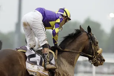 Baeza back at Santa Anita to prepare for Belmont