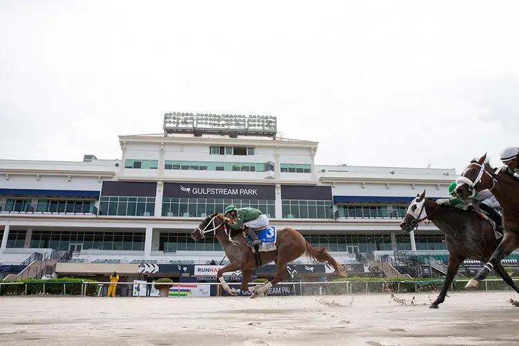 Gulfstream Park racing August 2020