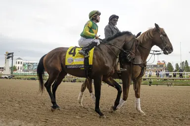 Confidence Game to miss Preakness with sore shoulder