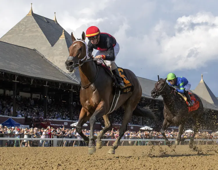 Echo Zulu wins the Ballerina at SAR Aug 26 2023