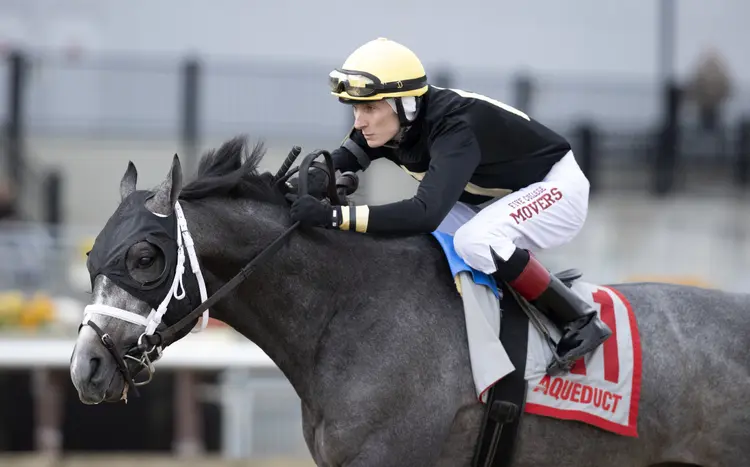 Slip Mahoney during the Gotham at AQU March 4 2023