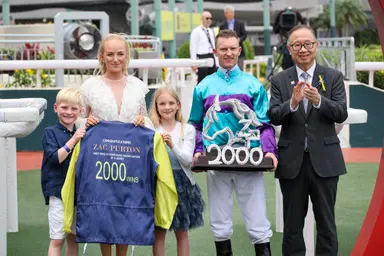 Legend Zac Purton becomes first to ride 2,000 winners in Hong Kong