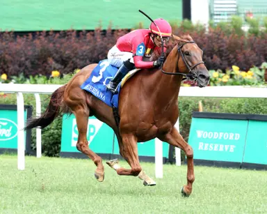 Ayra Stark hangs on this time for gate-to-wire win in Keertana