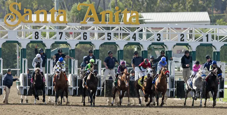 Santa Anita starting gate