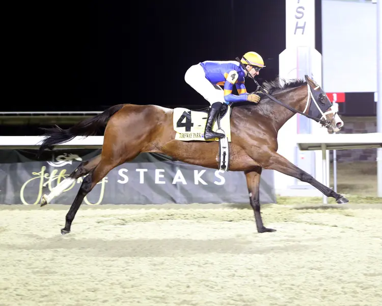 LITERATE - The Wintergreen 40th Running - 02-28-26 - R08 - Turfway Park - Finish 02.jpg