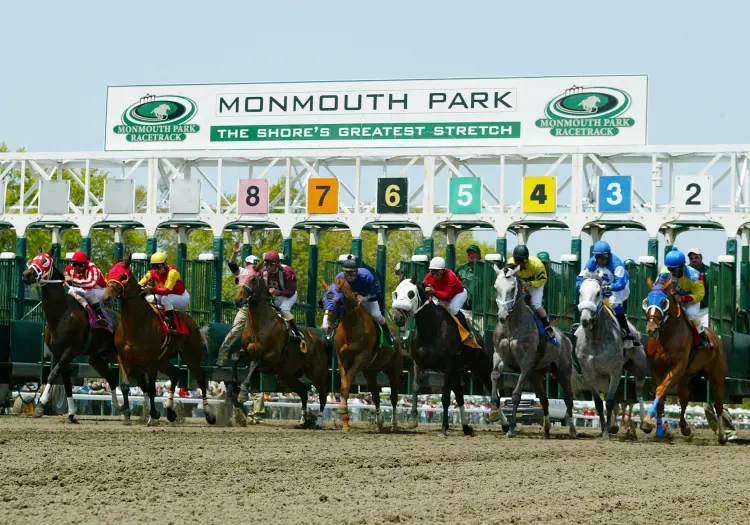 Monmouth Park starting gate