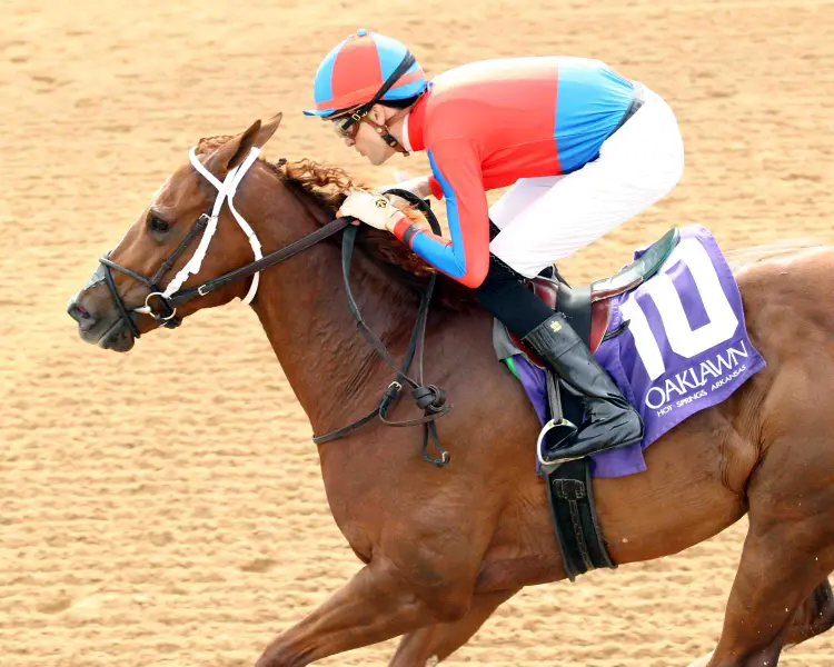 QUEEN MALLARD - Natural State Breeders' Stakes - 04-30-26 - R09 - Oaklawn Park - Inside 01 - Natalie Moses.jpg