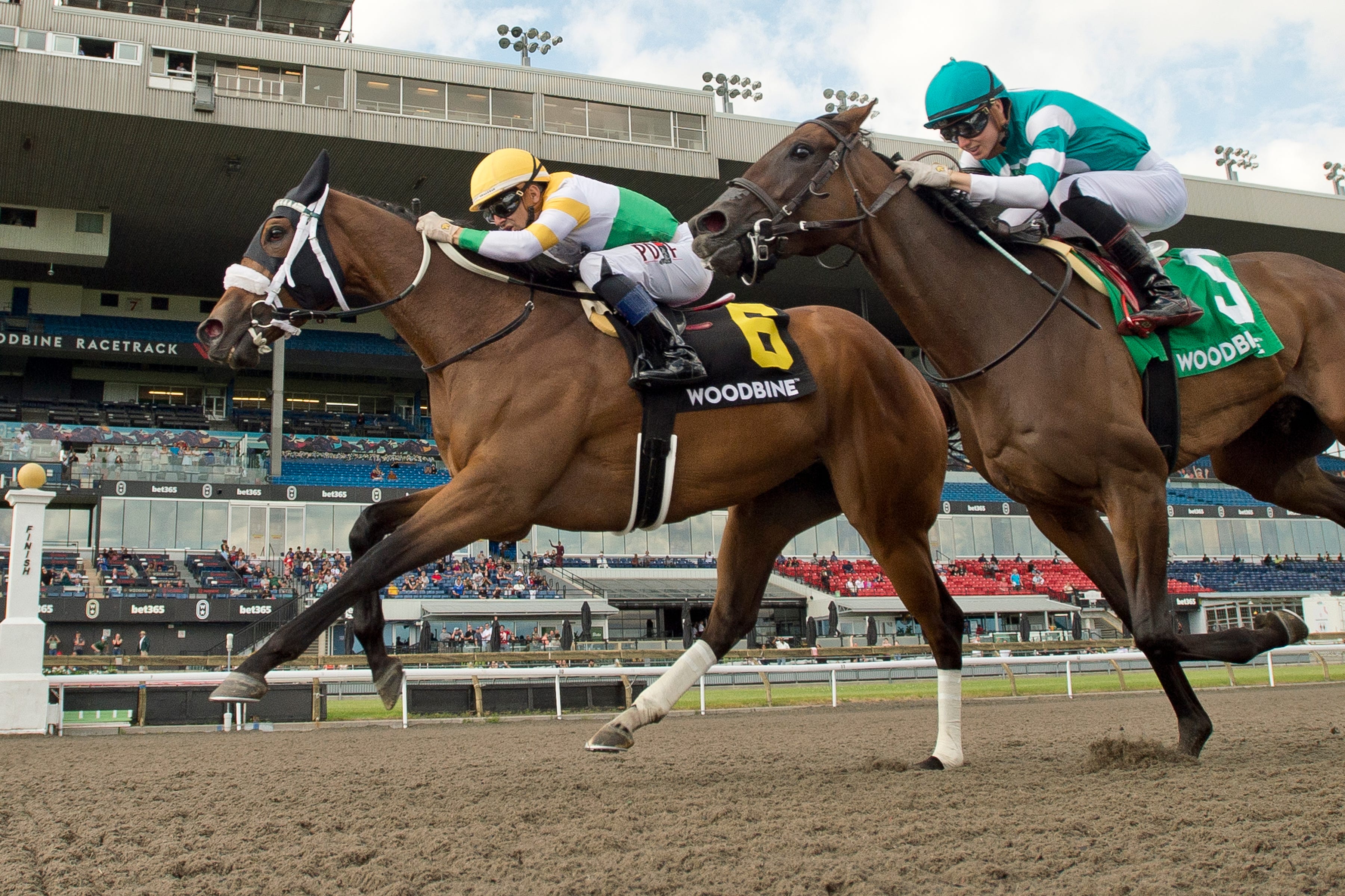 Piper's Gift catches Bossy Candy in Fury Stakes