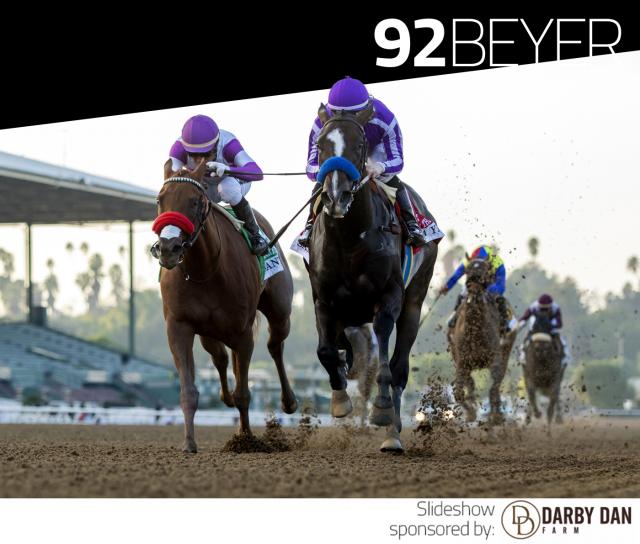 Under the Stars wins the Santa Ynez Stakes