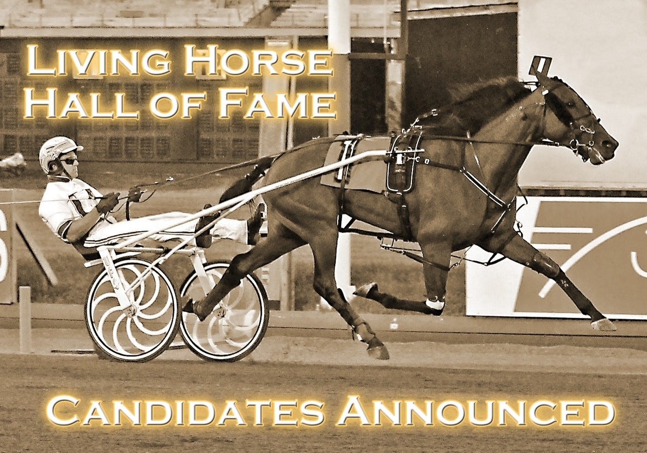 Harness 2023 Living Horse Hall of Fame candidates announced