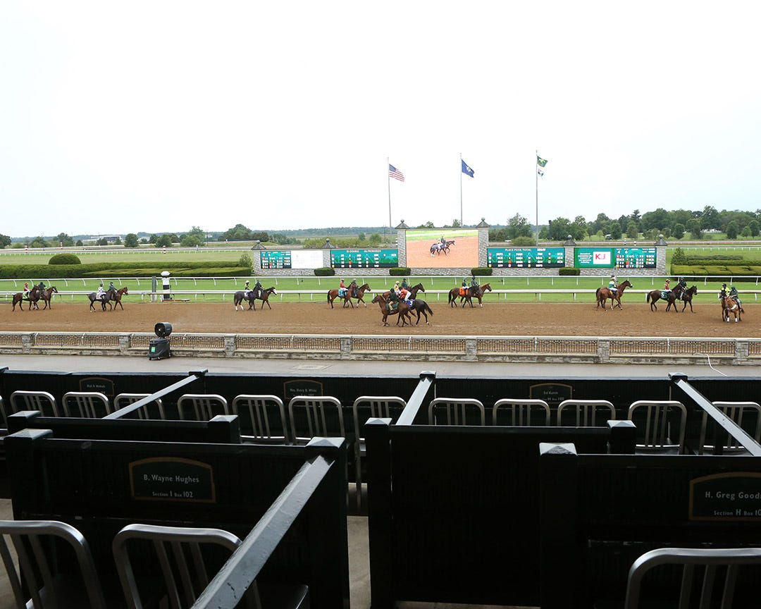 Keeneland drawings will allow patrons to reserve tables and grandstand