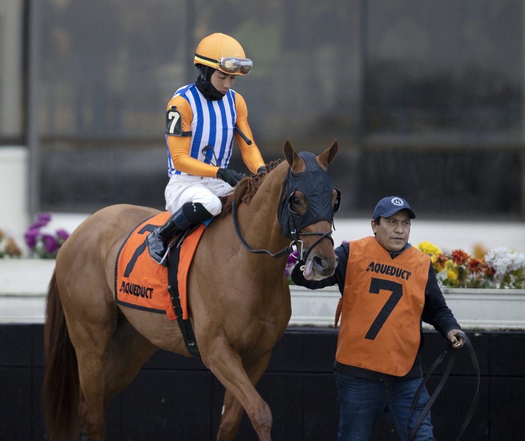 Dubyuhnell drew post 12 for the Florida Derby - a very tough spot to win from.