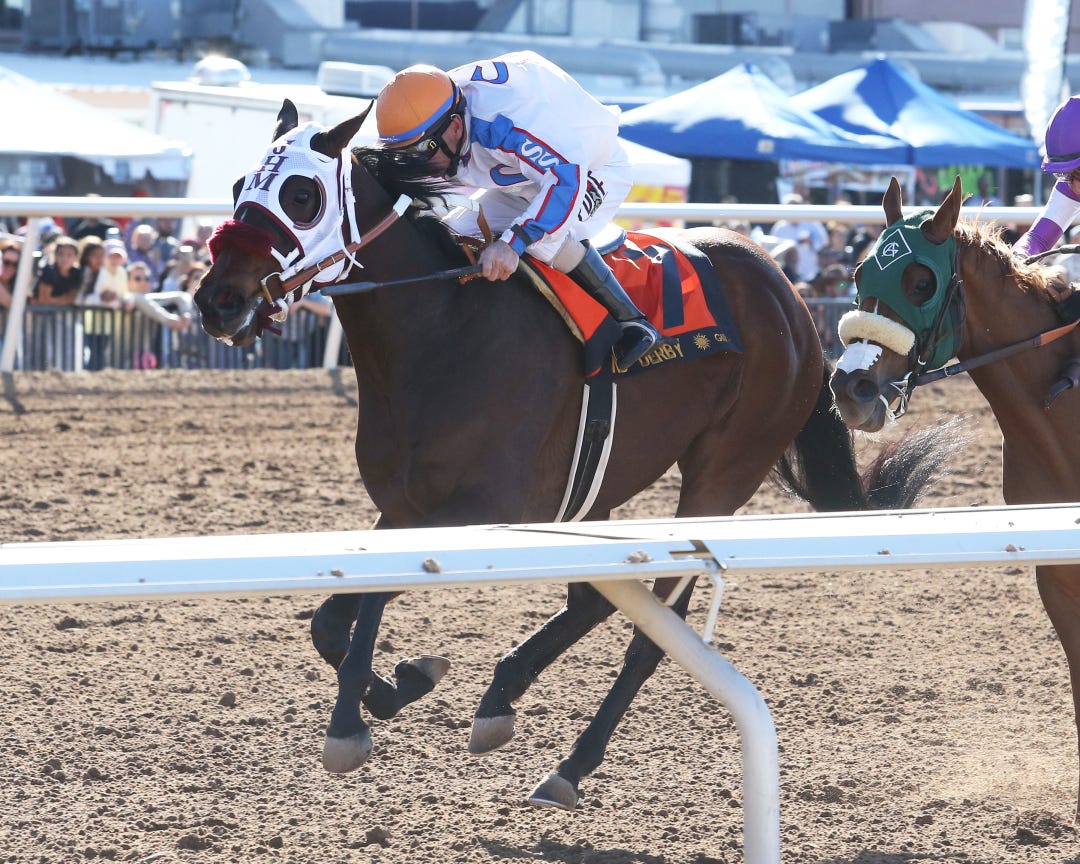 Wild On Ice wins Sunland Derby at SUN March 26 2023