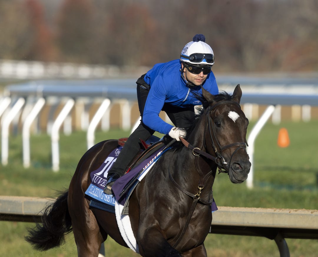 Blazing Sevens trains at KEE Oct 29 2023