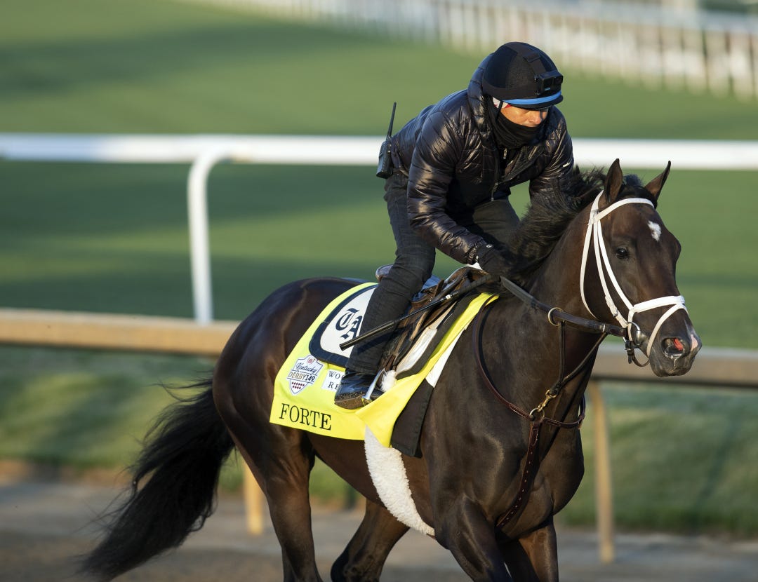 Forte trains at CD April 25 2023