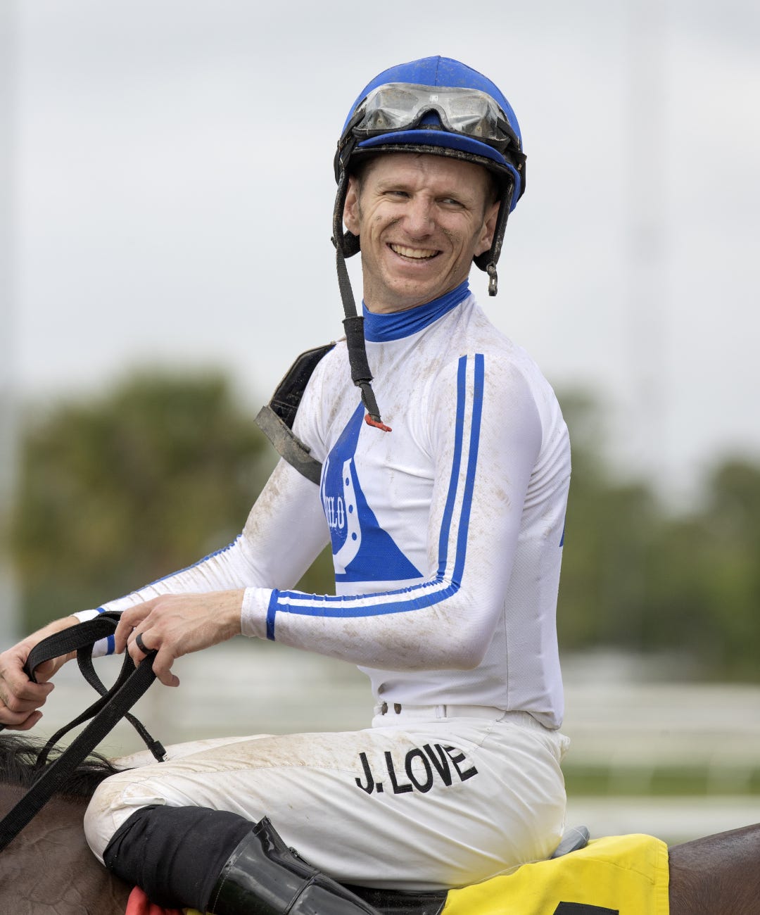 Jareth Loveberry won the Arlington riding title in 2020 and 2021 and the Hawthorne title in spring of 2022.