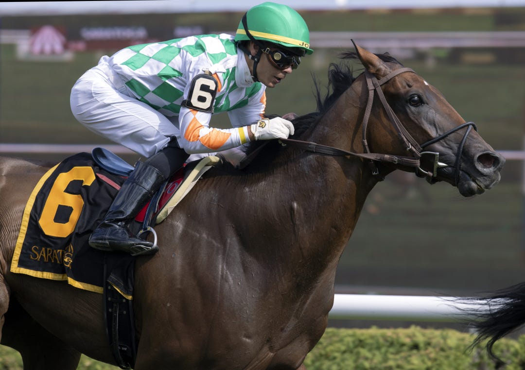Big Package has won three times in eight starts at Belmont.