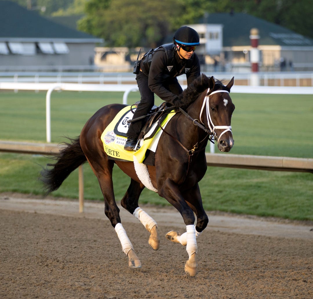 Forte trains at CD April 26 2023