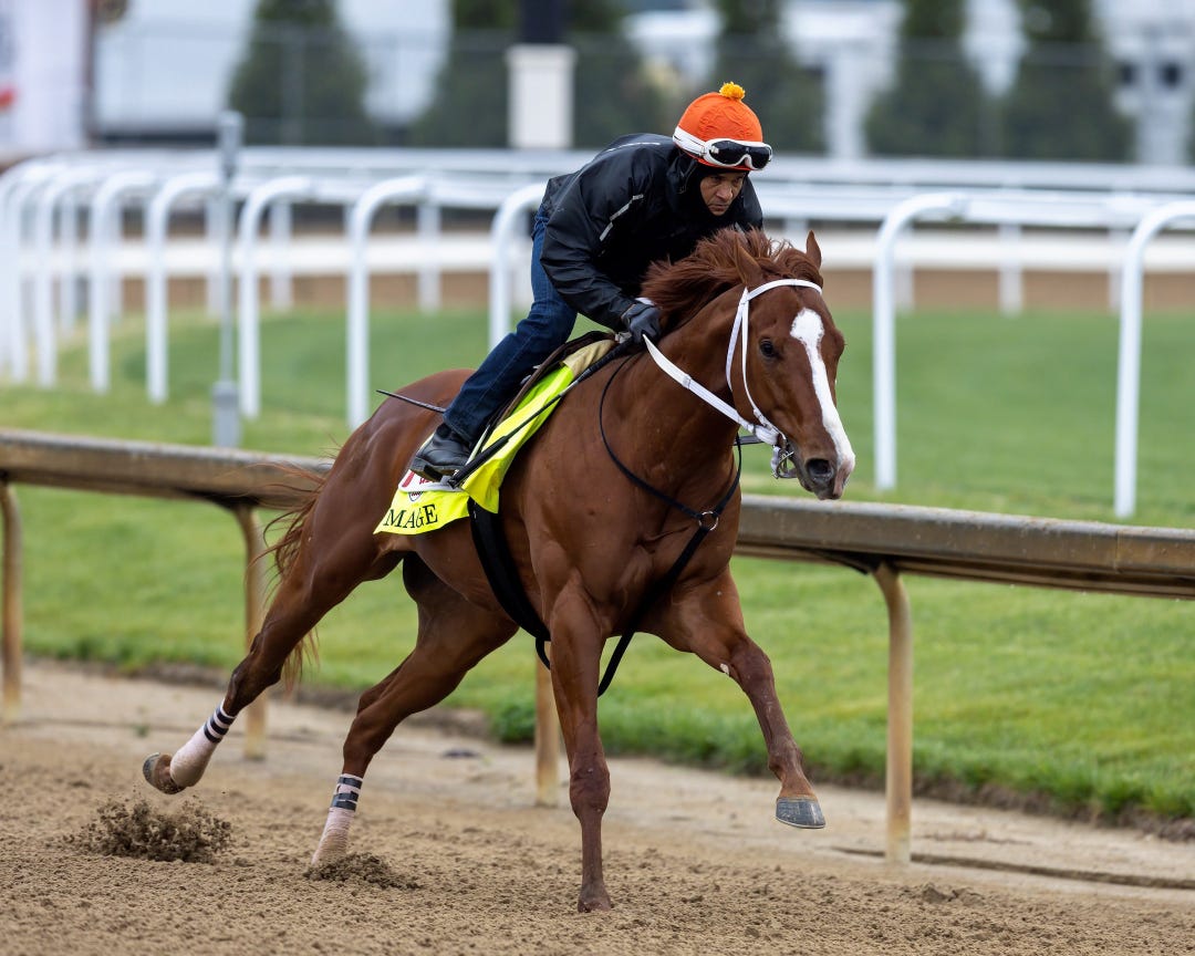 Mage works at CD April 29 2023