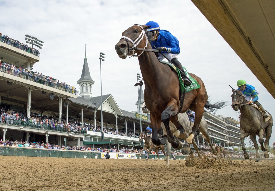 Matareya wins the Derby City Distaff at CD May 6 2023