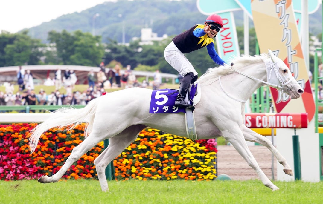 Sodashi wins Victoria Mile at Tokyo Racecourse May 15 2022