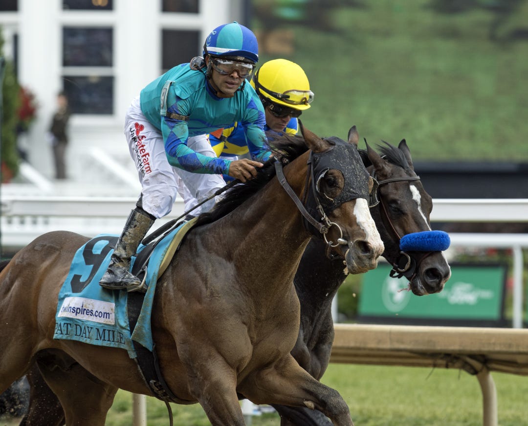 General Jim wins Pat Day Mile at CD May 6 2023