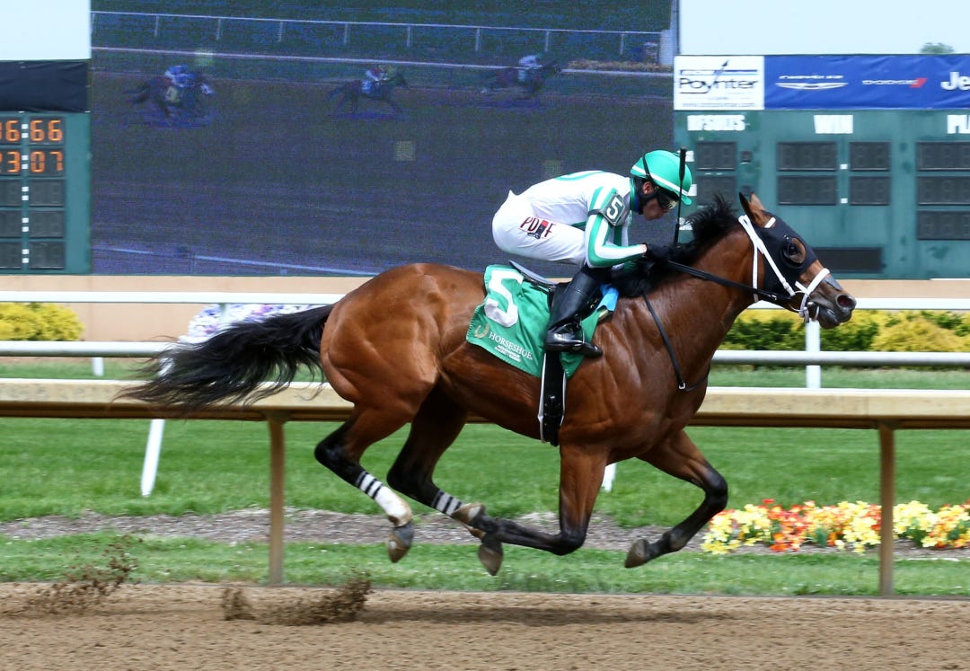 Laugh Now wins maiden at IND May 15 2023