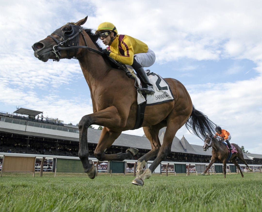 Love Reigns wins Bolton Landing at SAR Aug 21 2022