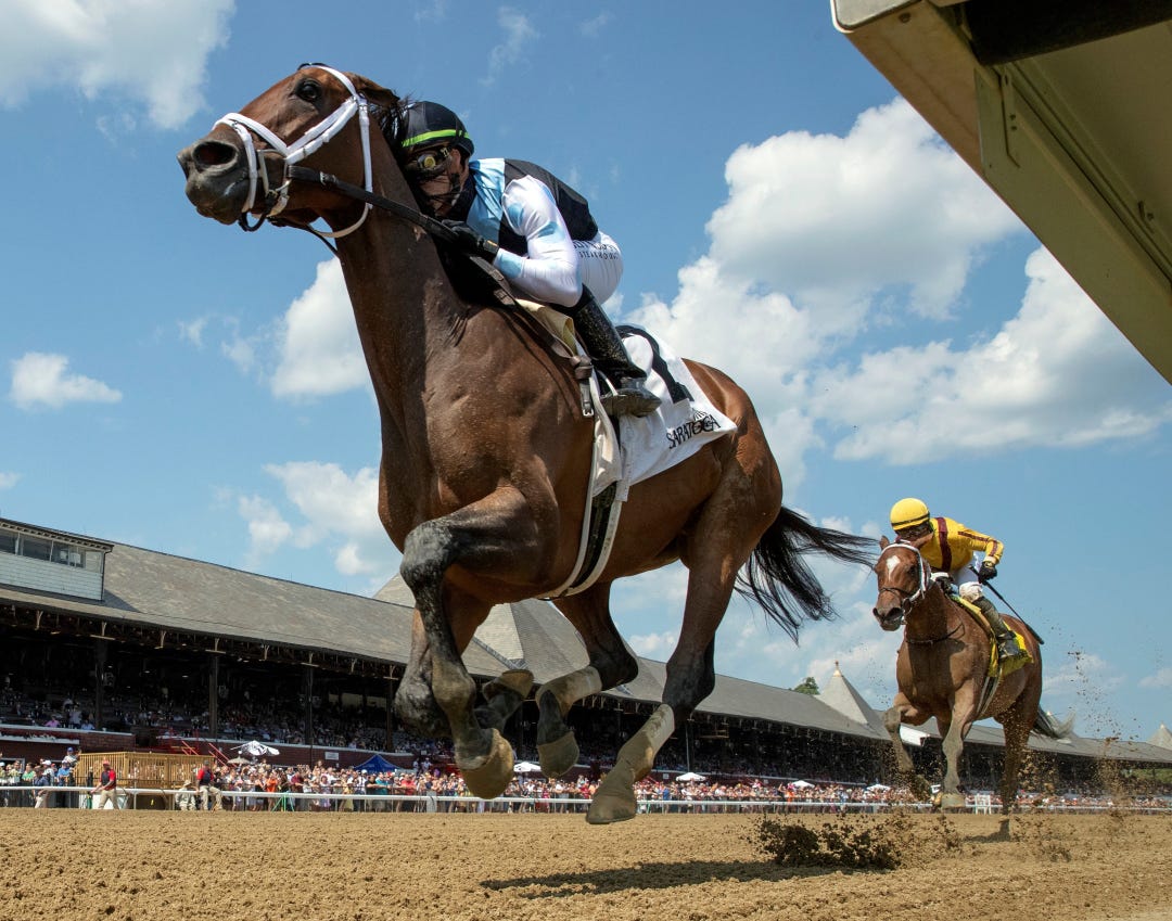 Nest wins Shuvee at SAR July 23 2023