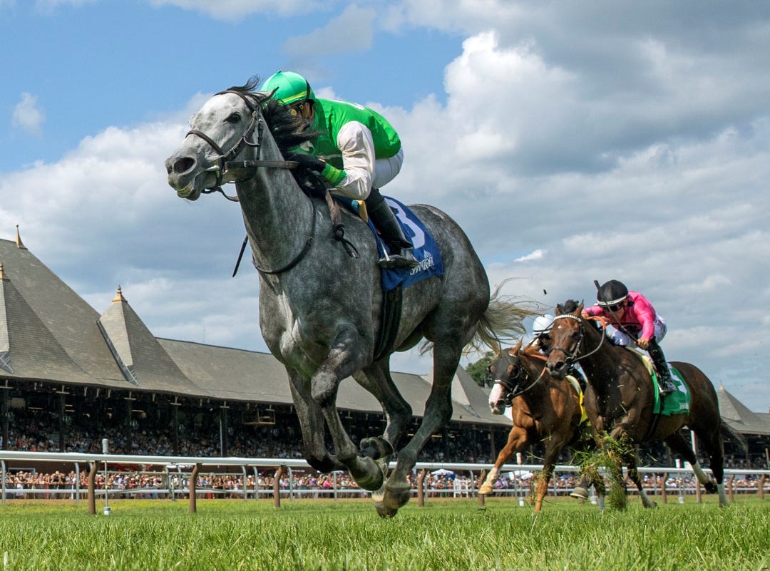 Roses for Debra wins Caress at SAR July 22 2023