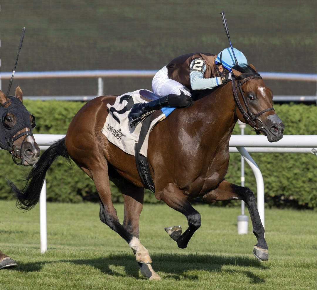 Itsallcomintogetha wins NY Stallion Stakes at SAR July 20