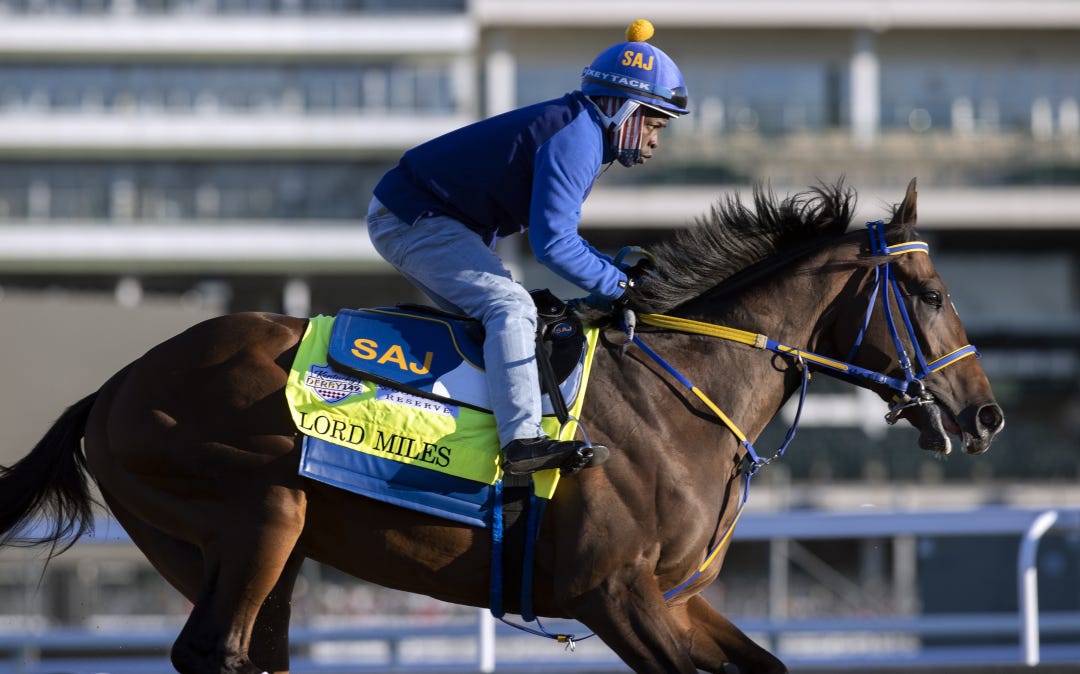 Lord Miles trains at CD May 3 2023