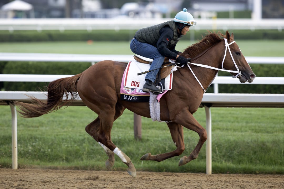 Mage trains at SAR Aug 23 2023