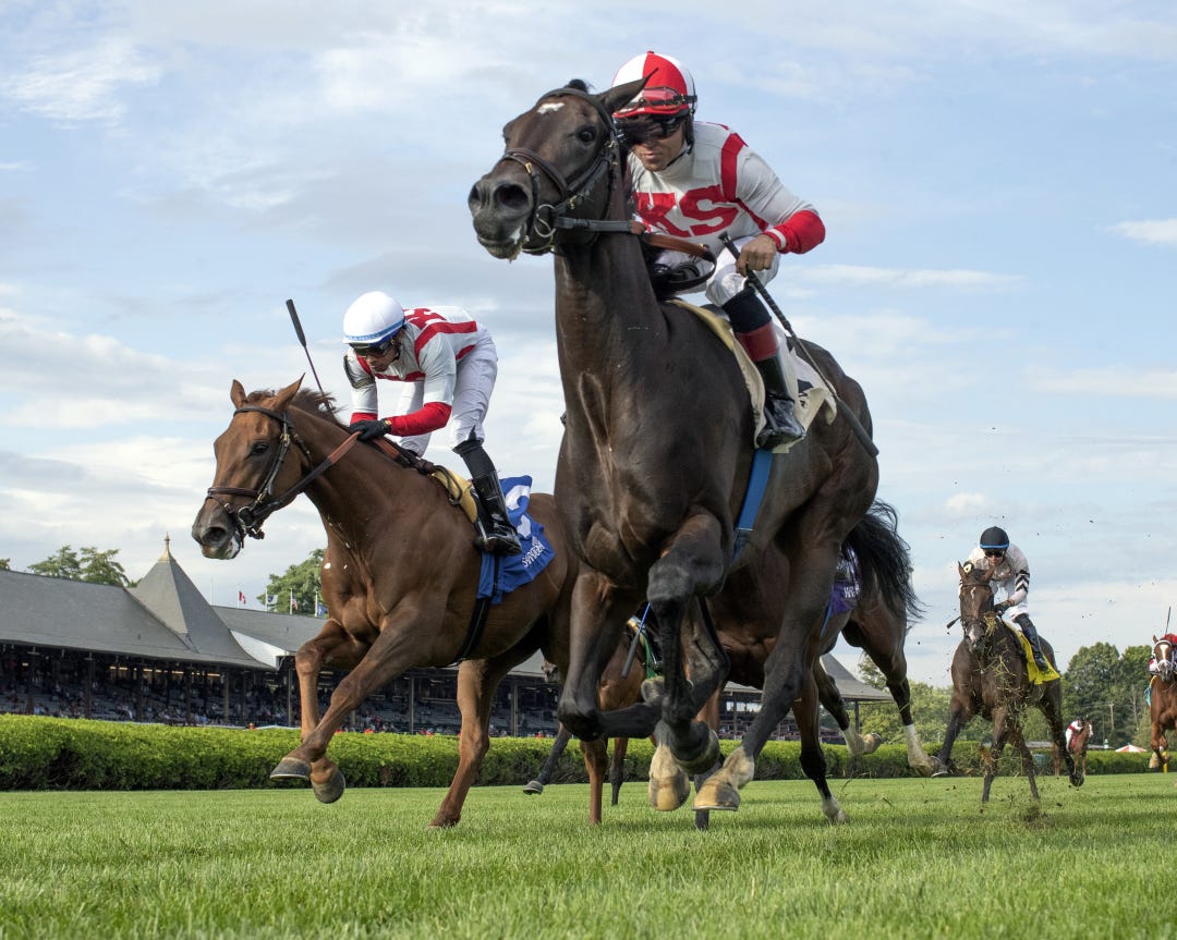 Surge Capacity beats stablemate Tax Implications in Lake George at SAR July 21 2023