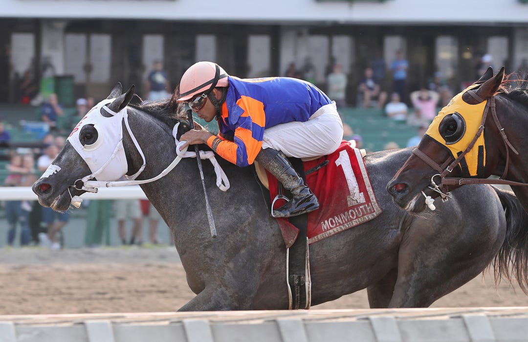 Petulante wins Salvator Mile at MTH June 17 2023