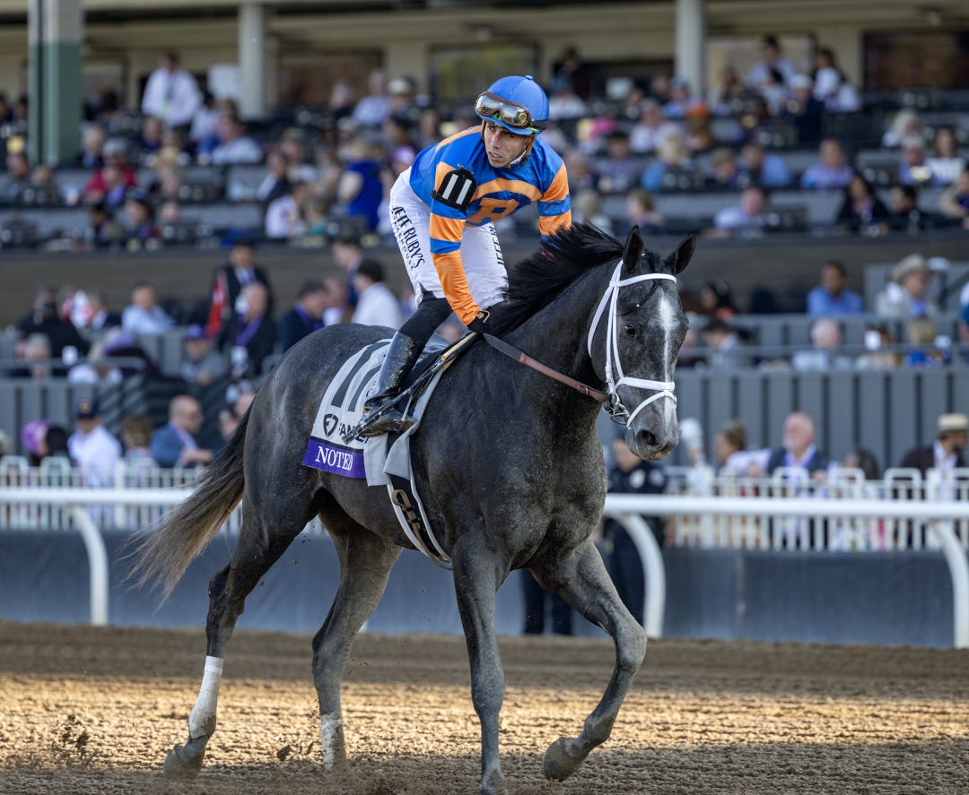 Noted at Santa Anita Nov 3 2023