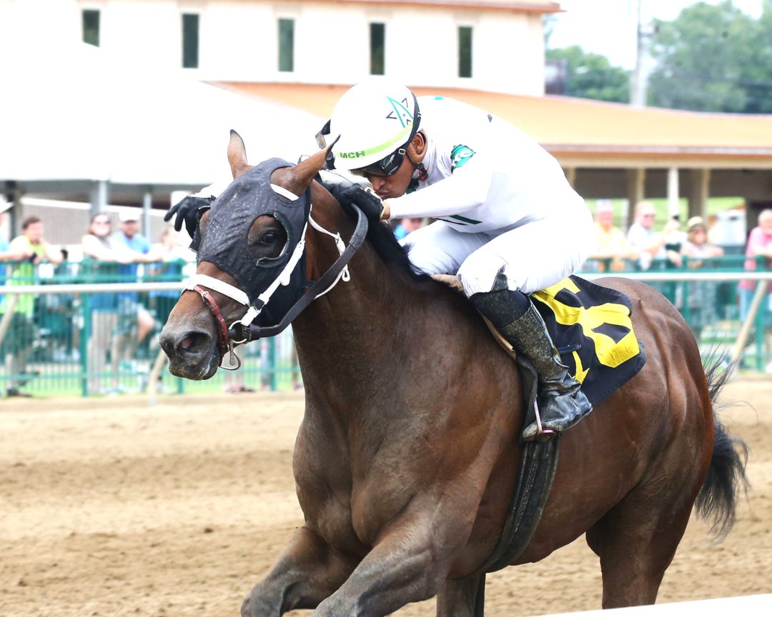 Gettysburg Address wins debut at ELP Aug 6 2023