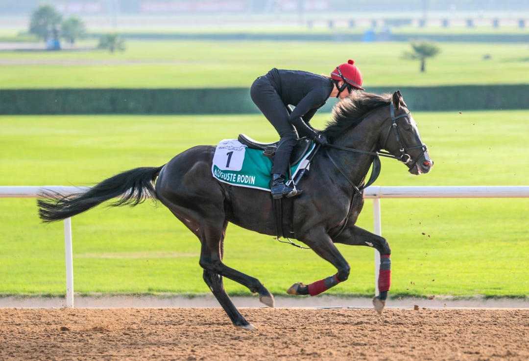 Auguste Rodin at Meydan March 28 2024