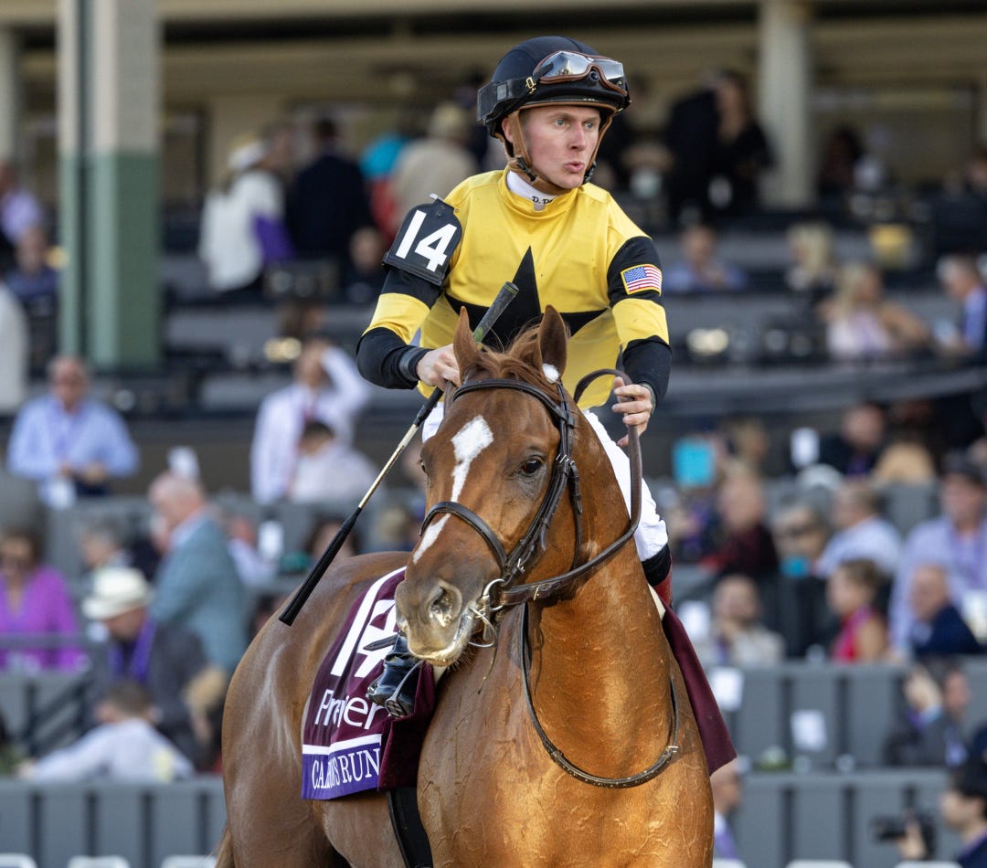 Carson's Run at Breeders' Cup at SA Nov 3 2023
