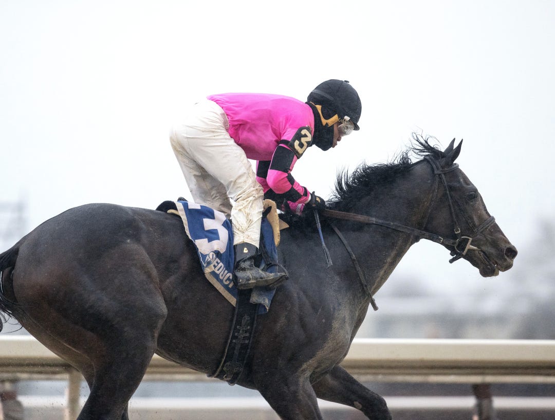Deterministic wins Gotham at AQU March 2 2024