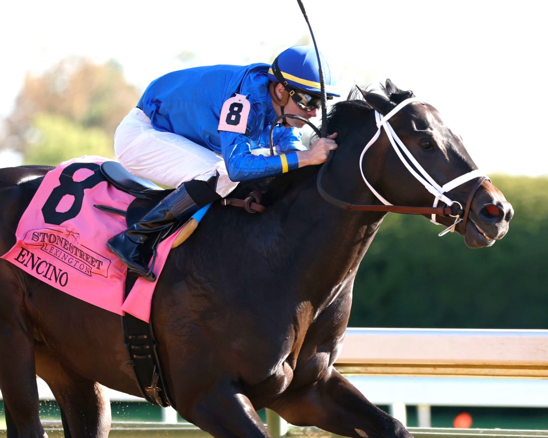 Encino wins Lexington at KEE April 13 2024